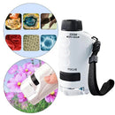 Microscópio portátil de mão para crianças