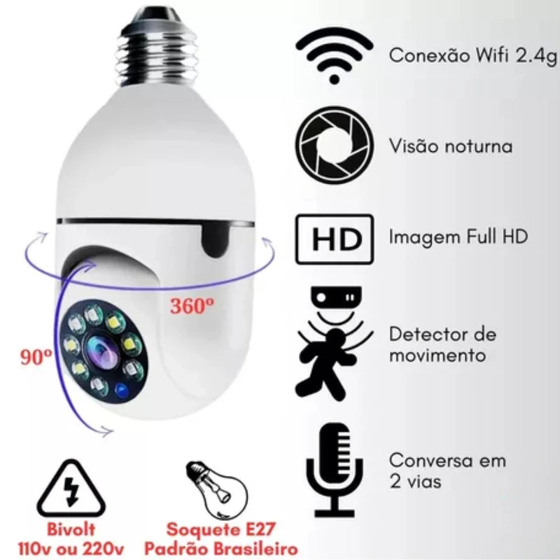 Câmara Lâmpada Inteligente Pro